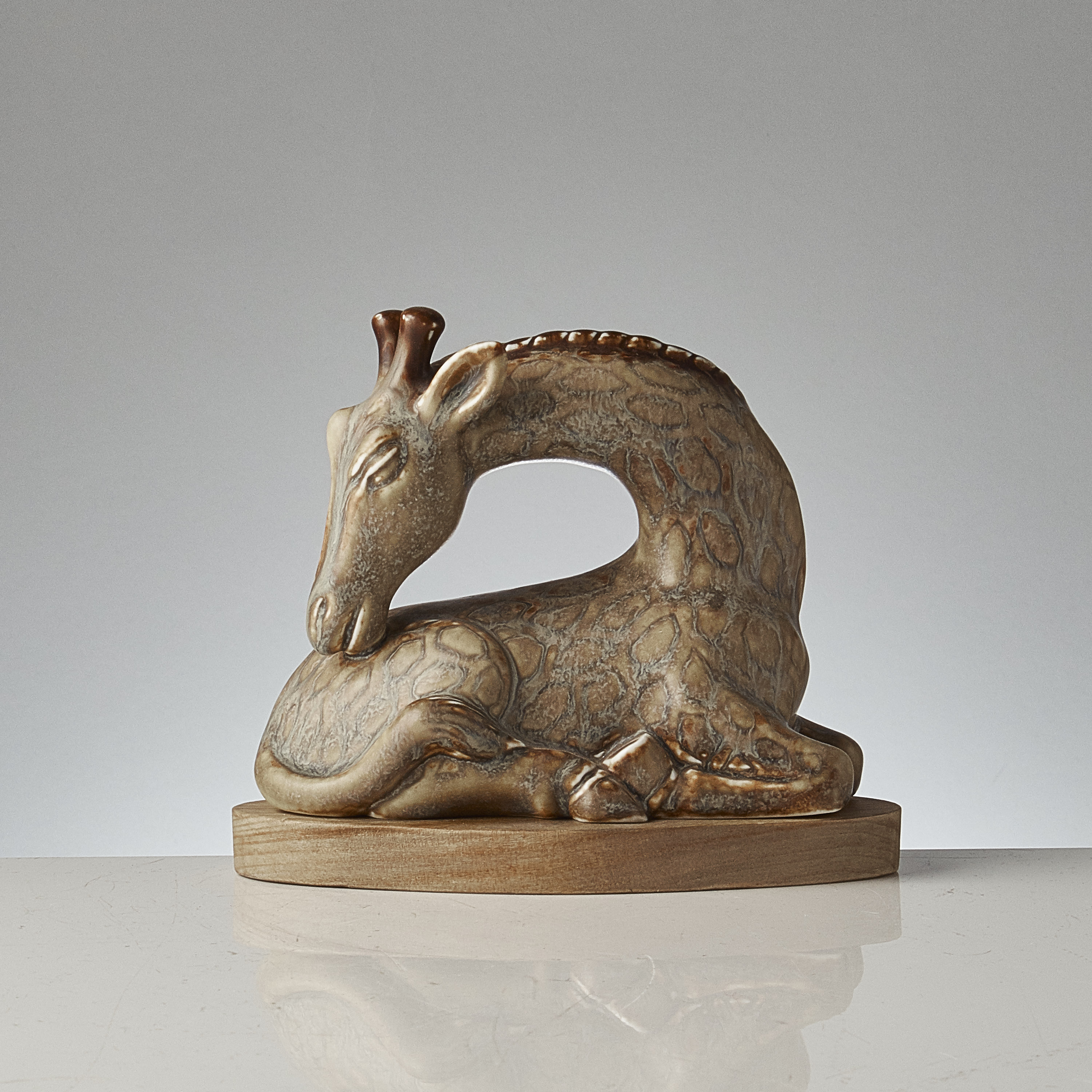 Skulptur, Gunnar Nylund (1904-1997), Sverige. Giraff Skulptur, Gunnar Nylund (1904-1997), Sverige. Giraff